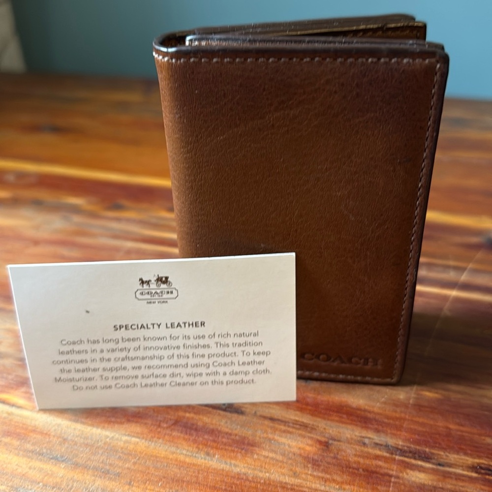 Coach Mens card holder